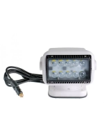 Фара-искатель LED 10 шт, 50W 5000К 12V, с пультом