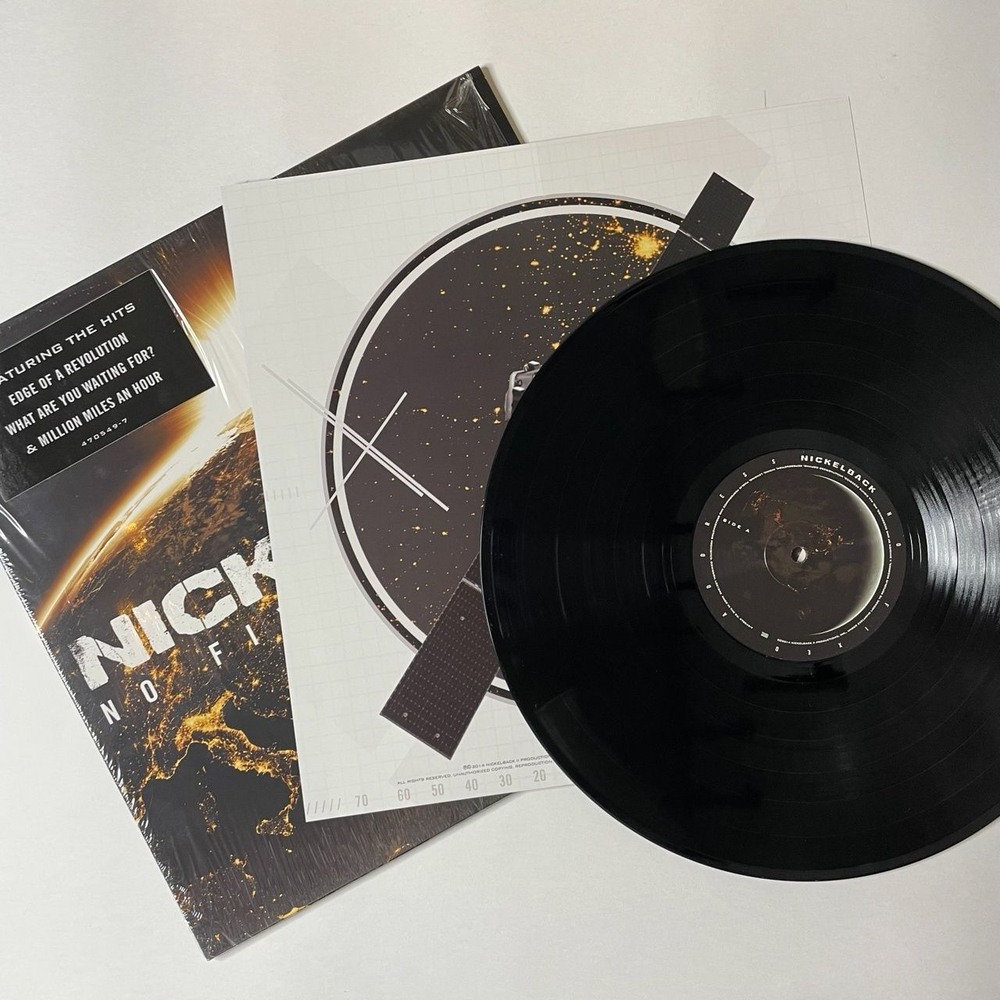 Винтажная виниловая пластинка LP Nickelback No Fixed Address (EU 2014)