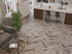 Ламинат SPC CronaFloor Herringbone Дуб Тулон