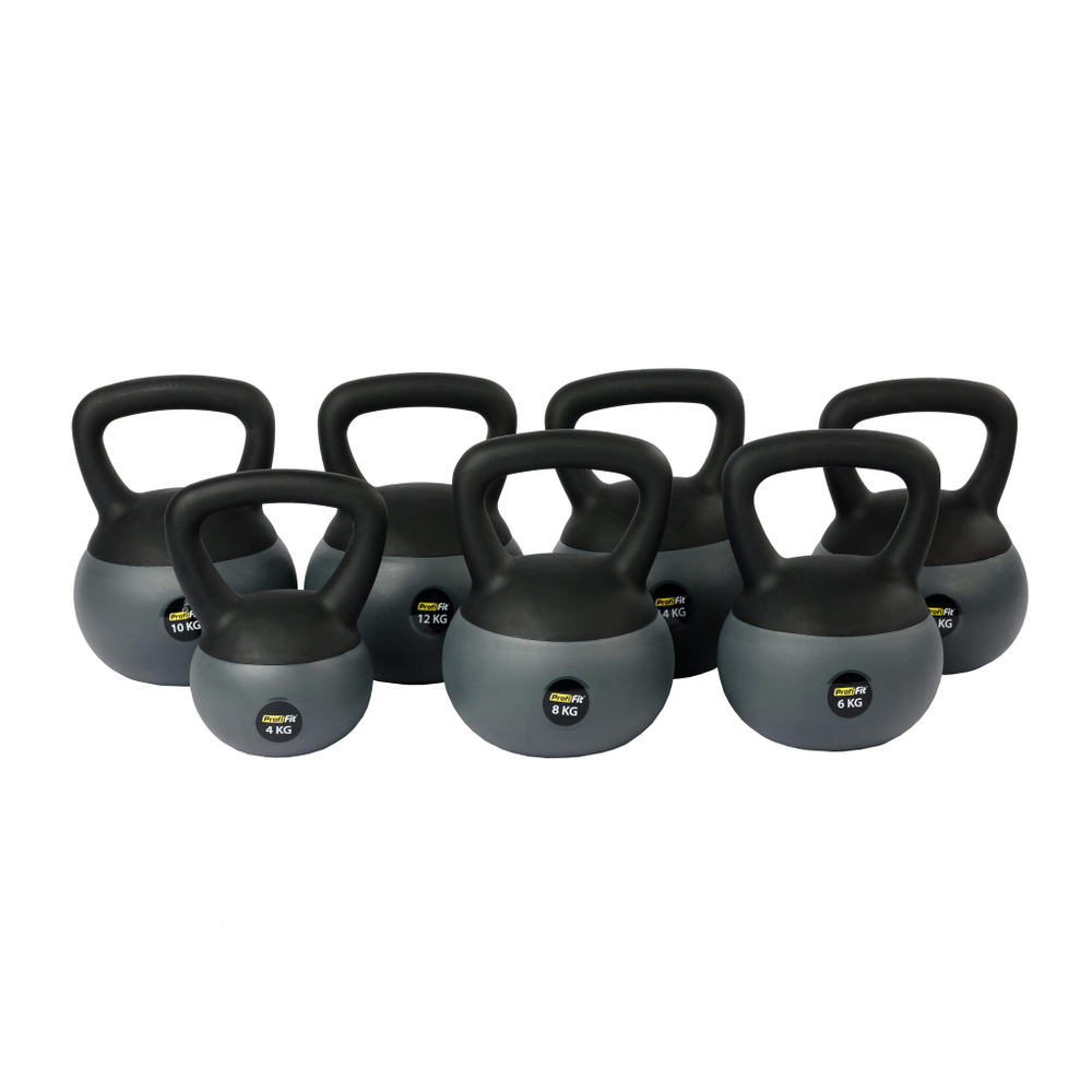 Гиря PVC с жесткой ручкой PROFI-FIT  6 кг