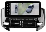 Магнитола для Mitsubishi Pajero 4 2006-2022 (без штатной КЗВ) - Teyes LUX ONE 360 монитор 12.3", Android 10, Быстрая, CarPlay, 4G SIM-слот, 4 камеры в комплекте