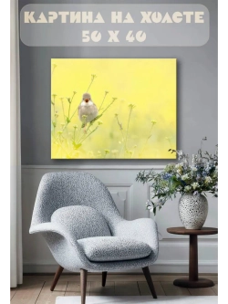 Картина на стену 40 X 50 Птица