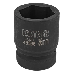 Головка ударная 36мм 1''6гр. Partner PA-48536