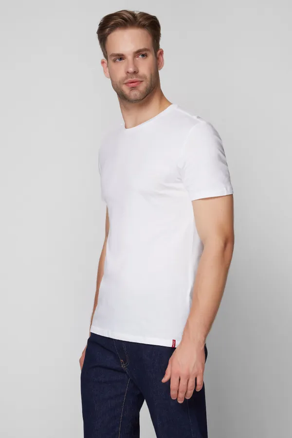 Футболка мужская (2 шт.) LEVI'S SLIM 2PK CREWNECK 1 2 PACK SLIM CREW NAVY