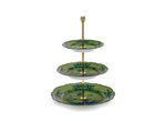 Этажерка трехъярусная Oriente Italiano Malachite (36 см)