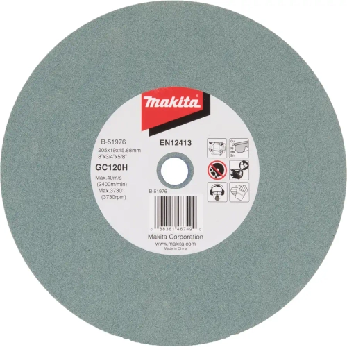 Точильный круг 205x19x15,88 мм GC120 Makita B-51976