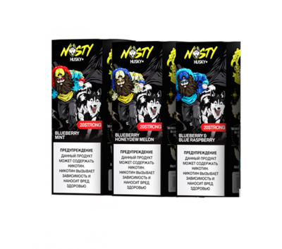 Жидкость NASTY X HUSKY IMPORT SALT (20MG STRONG) 30 ml