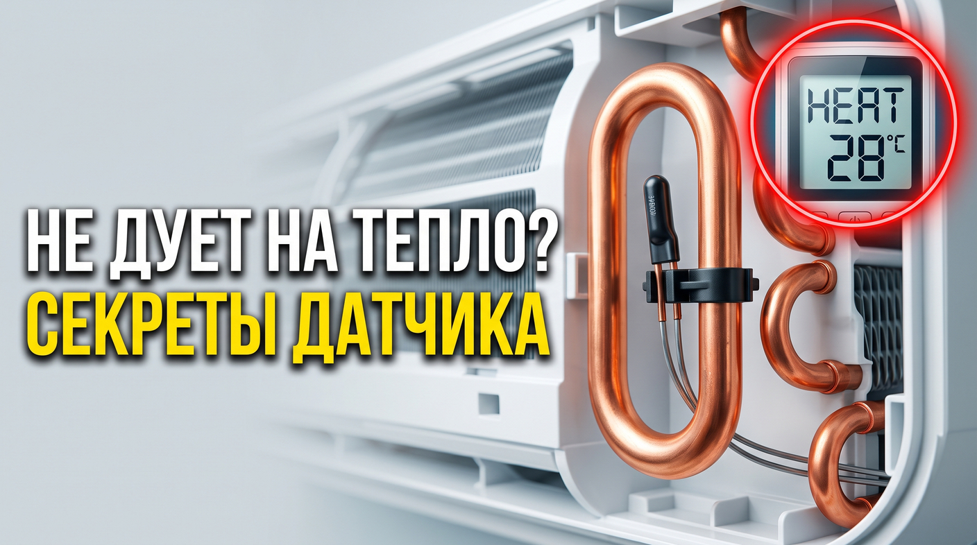 Почему кондиционер не дует при включении на обогрев: функция Hot Start и диагностика датчиков