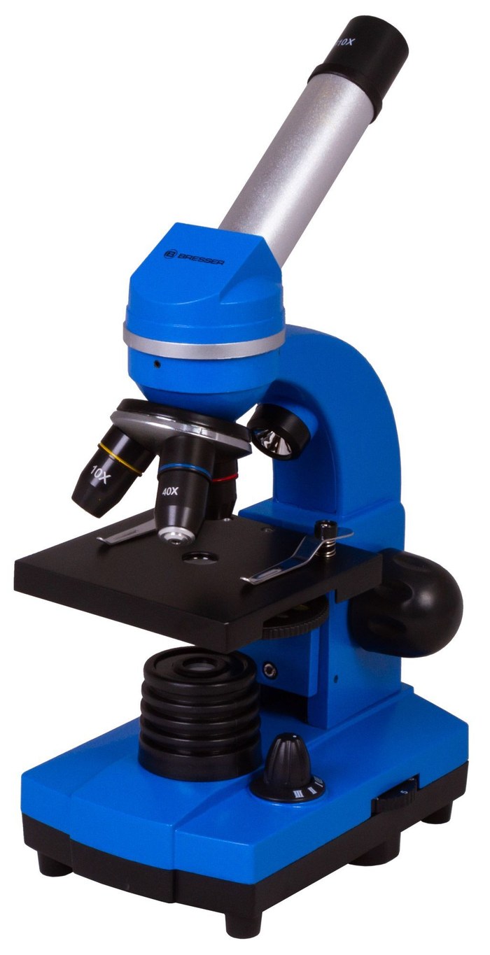 Микроскоп Bresser Junior Biolux SEL 40-1600x, синий