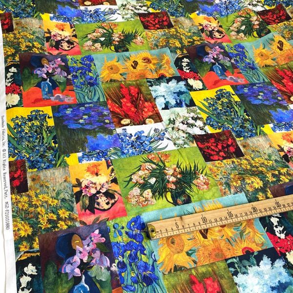 ШЕДЕВРЫ 100% , хлопок Handmade Fabrics 9