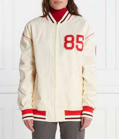 Куртка бомбер Tommy Hilfiger - кремовый(WW0WW40477)
