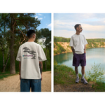 Футболка Nothomme T-shirt Outdoor Light Gray "Environment Care"