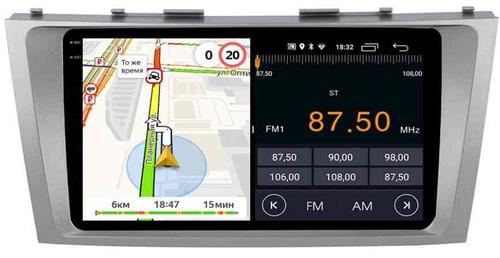 Магнитола для Toyota Camry 2006-2011 XV40 - Parafar PF064-1RN2K на Android 13, Быстрая, QLED+2K, CarPlay, 4G SIM-слот