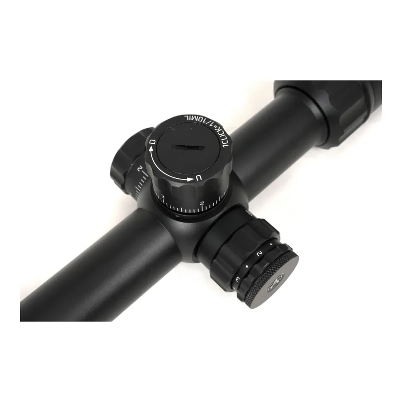 Оптический прицел ARKON Model C 4-24x50 / Аркон Модель Ц4 24 50 - крупный план барабанов ввода поправок
