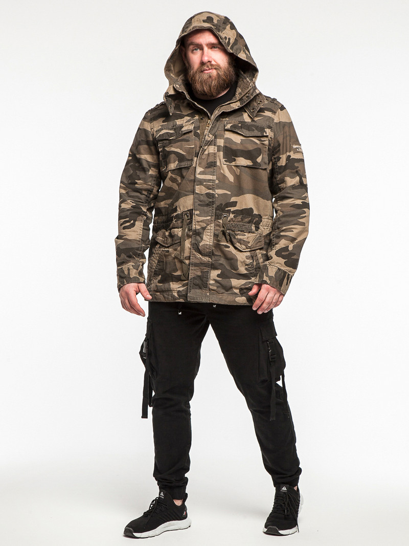 Ветровка плотная хлопковая Abercrombie & Fitch AB269A
