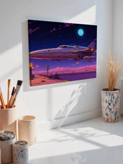 Картина на стену 40 X 50 Космический корабль