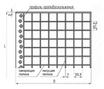 ТМС Ступень прессованная 800х240 (гор.цинк) 33×33 30×2