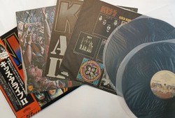 Винтажная виниловая пластинка Kiss Alive II (Japan 1977)