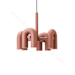 Pendant design lamp Cirkus by AGO Lighting (4 lampshade /Pink)