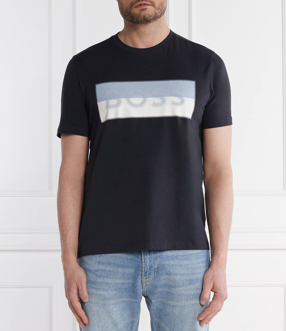 Футболка tee-9 BOSS GREEN - темно-синий(50512998)
