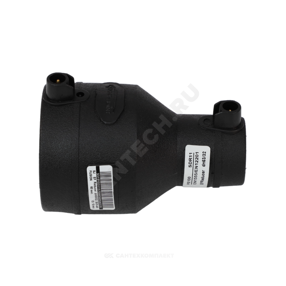 Переход электросварной ПЭ100 Дн 63х50 Ру16 SDR11 SMART JOINT EFR6350A