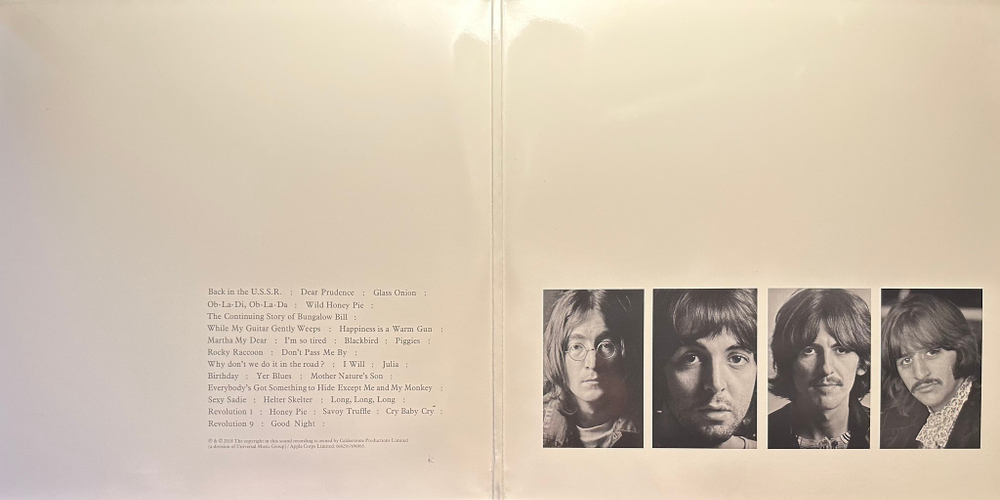 The Beatles - The Beatles 2LP (Европа 2018г.)