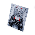 Табличка интерьерная "Harley Quinn" Харли Квинн, 15х20см, 3D печать
