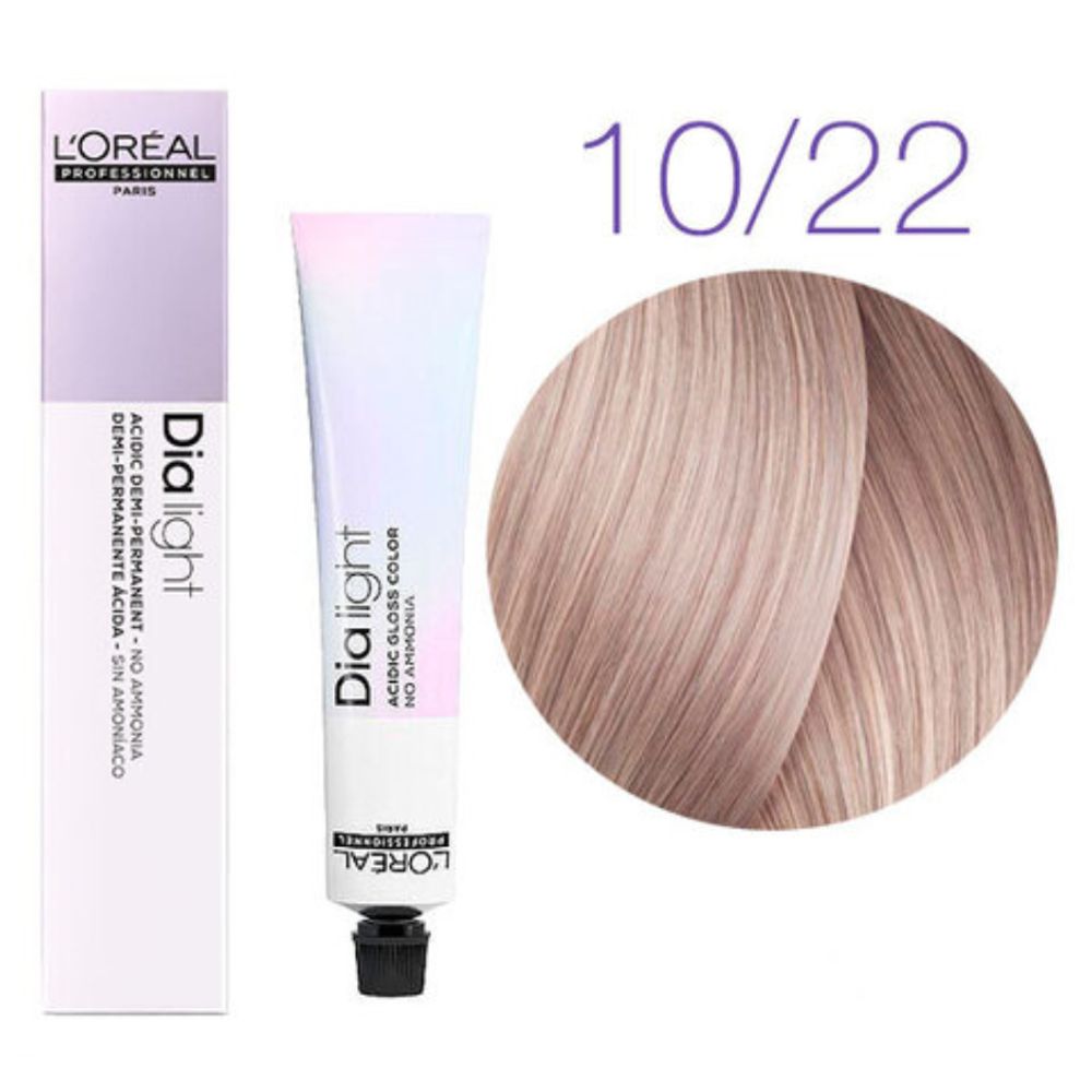 L'Oreal Professionnel Dia Light 10.22 молочный коктейль глубокий перламутровый 50мл