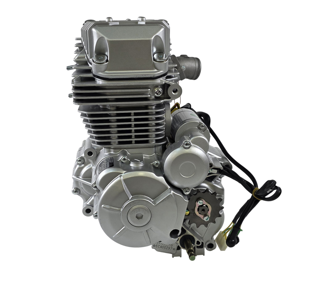 Двигатель 4т. 293 см3 TM300-S,177FMN-S, ZHONGMU, 4х клап., эл и кик стартер 5МКПП (аналог Зонгшен)