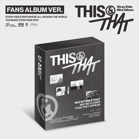Альбом Stray Kids - THIS & THAT [FANS ALBUM VER.]