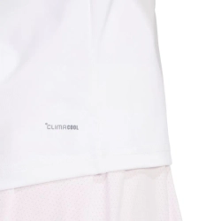 Женская теннисная футболка Adidas Club Tennis Climacool 3 Stripes - white