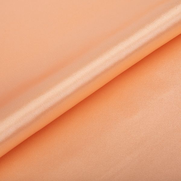 Ткань блузочная Poly satin 100 г/м², 45х45 см, 14 персиковый, Gamma PSS-001