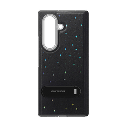 Чехол из кожи для смартфона Samsung Galaxy Z Fold 7, серия Stex Series (версия с вращающейся на 360 подставкой) от Dux Ducis