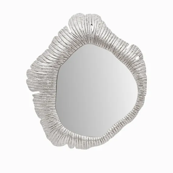 Зеркало Leora 100х88 см, серебристый античный