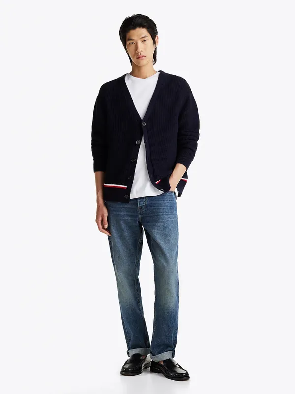 Кардиган мужской TOMMY HILFIGER STRUCTURE GLOBAL STR