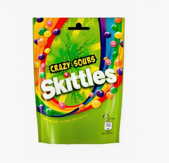 Скитлс Драже Crazy Sour (Кислые Фрукты)  136гр (15шт)