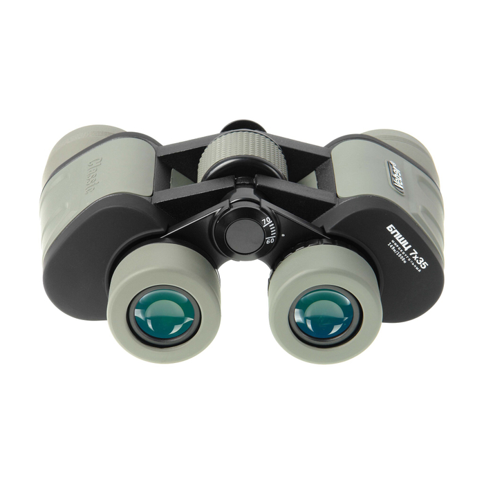 Бинокль Veber Classic БПШЦ 7x35 VRWA широкоугольный, серый