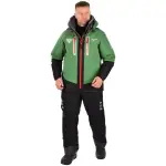 Костюм-поплавок мужской зимний "Rescuer III prosport"-45, hardguard, зеленый (красные молнии), ХСН