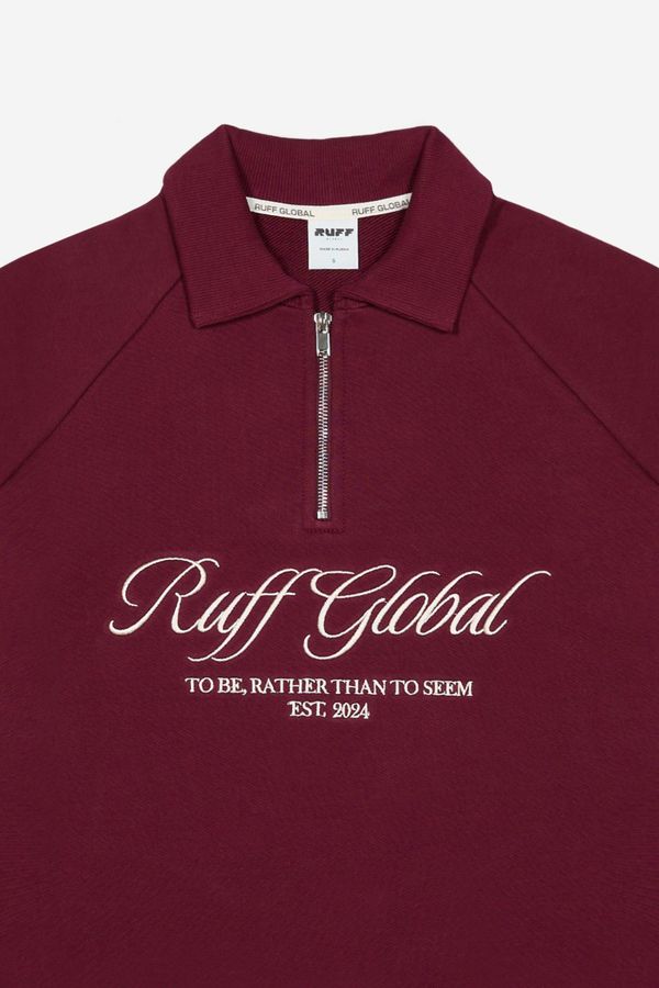 Толстовка Halfzip Sport Jacket Burgundy - фото 8