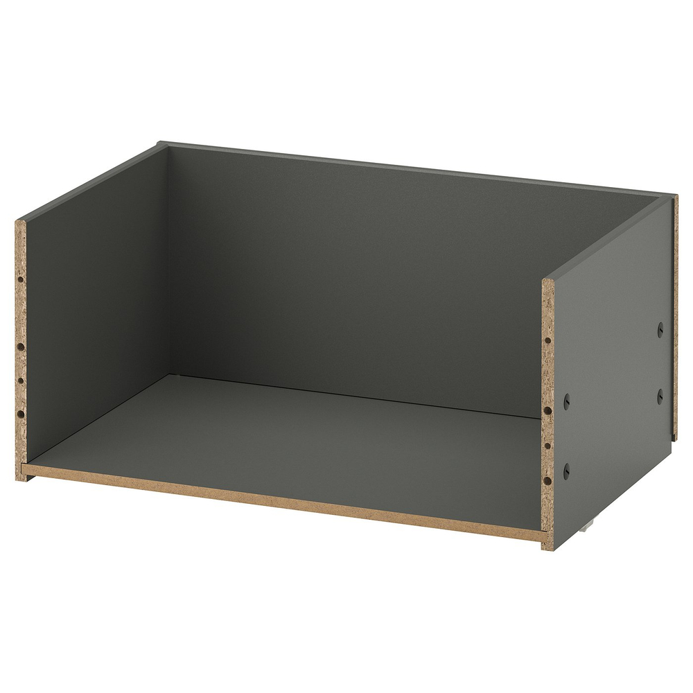 IKEA BESTÅ  (ИКЕА БЕСТО)  -  Корпус ящика - тёмно-серый 60x25x40 см