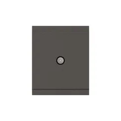 Розетка телевизионная KRANZ Sete Графит KR-79-0722-3