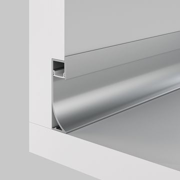 Алюминиевый профиль плинтус с подсветкой 53x14 2м ALM-5314-S-2M Maytoni