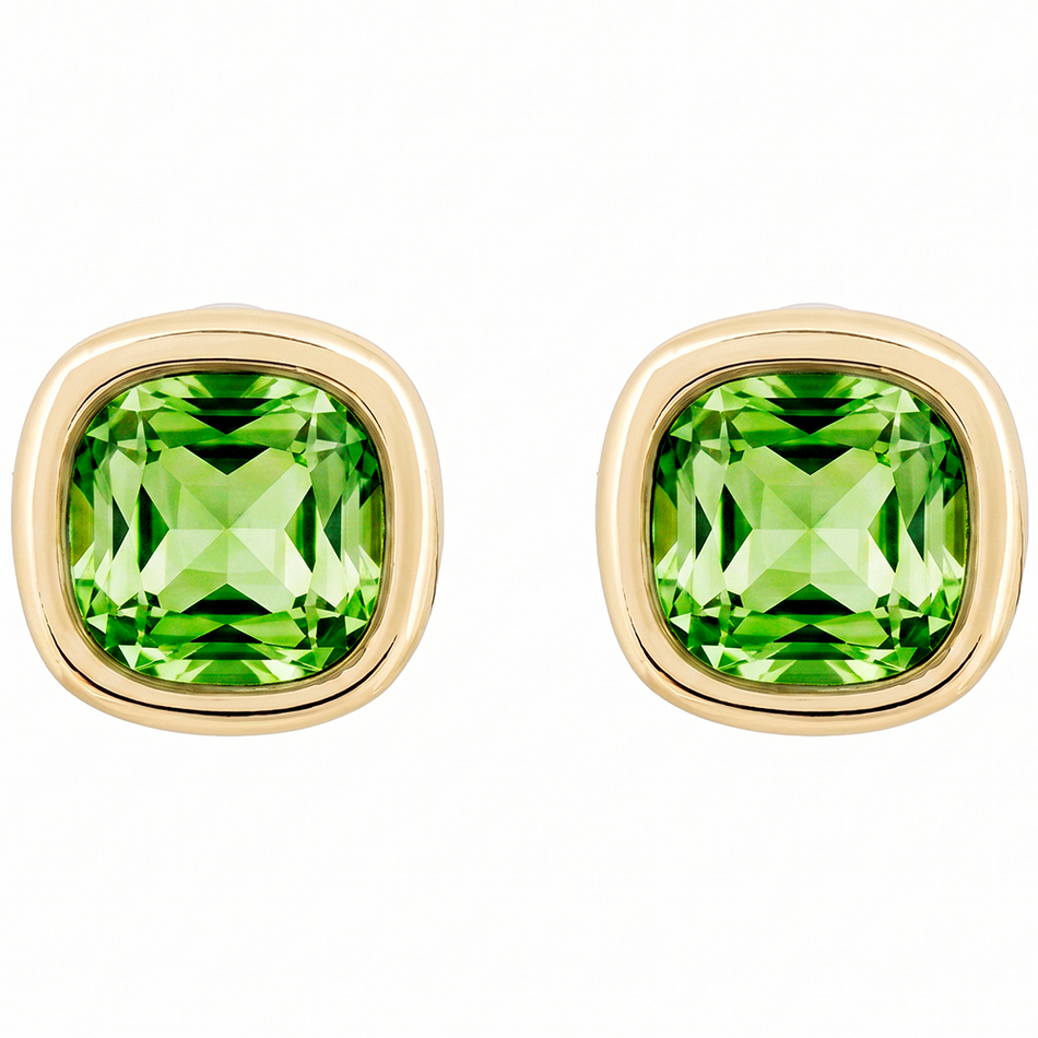 Серьги Fiore Luna Peridot AG210405E-015 G