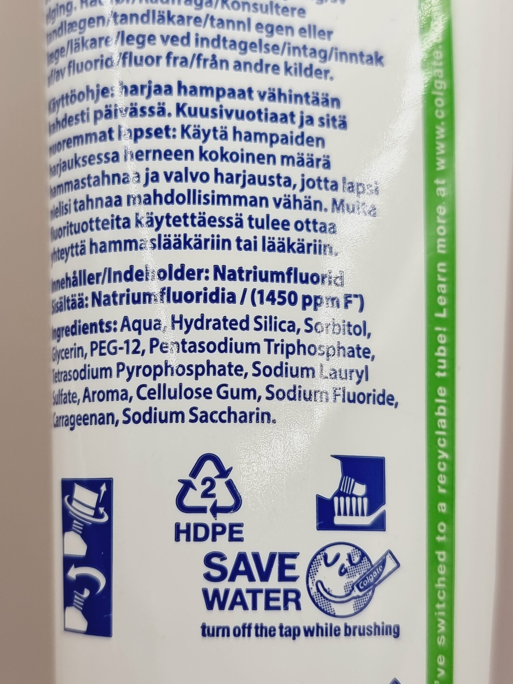 Зубная паста Colgate Tartar control для контроля зубного камня 100 мл (Нидерланды)