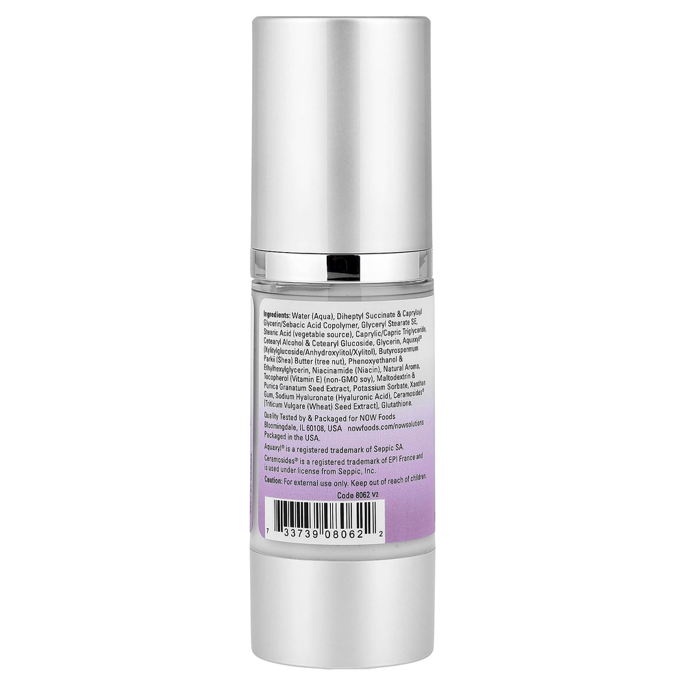 NOW Foods, Solutions, крем с глутатионом Skin Brightener™, 59 мл (2 жидк. унции)