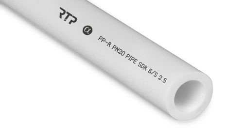 Труба PPR 32x5,4, PN20 серая RTP