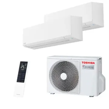 Мультисплит система на 2 комнаты Toshiba RAS-B07G3KVSG-E x 2 / RAS-2M14G3AVG-E