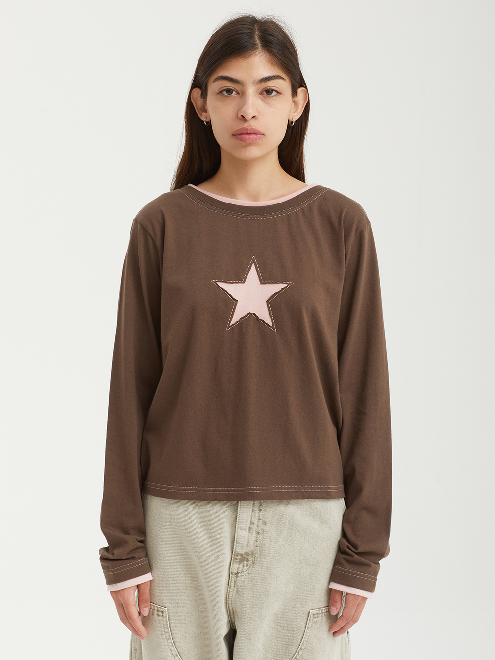 Женский Лонгслив My Little Star Chocolate