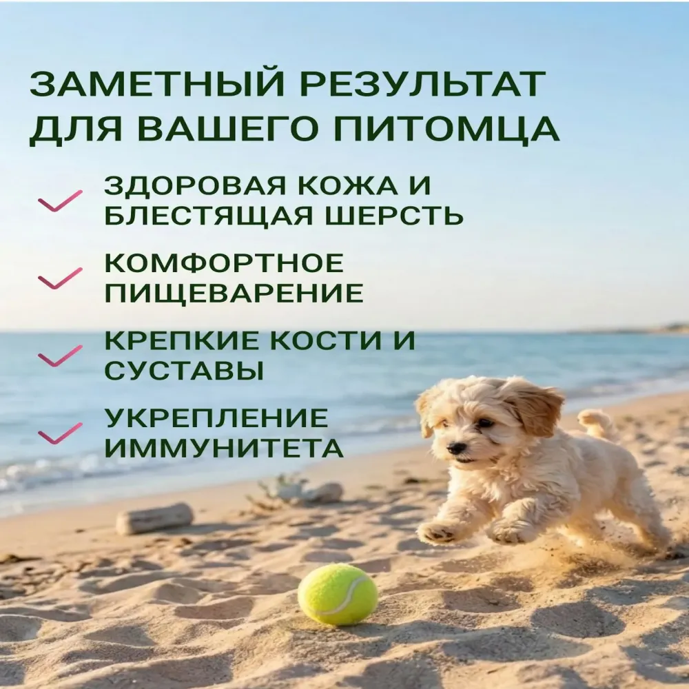 Сухой корм Fealdon для взрослых собак мелких и миниатюрных пород с чувствительным пищеварением, ягненок и индейка