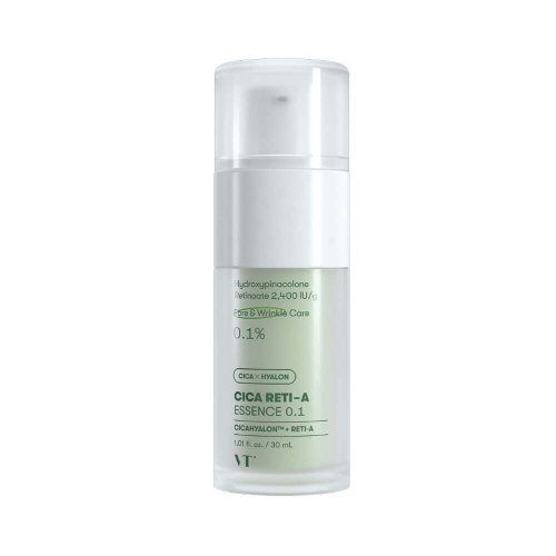 Лёгкая бустер-эссенция с ретинолом и центеллой VT Cosmetics Cica Reti-A Essence 0.1